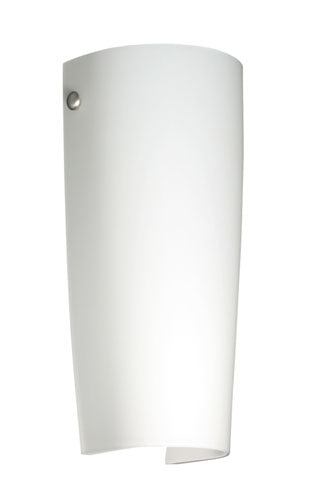 Buy satin-nickel-with-opal-matte-11-25-x-5-x-3-875-glass-and-white-shade Tomas Sconce by Besa
