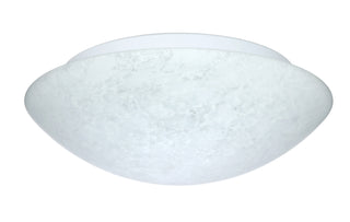 Buy carrera-with-carrera-4-75-x-15-75-x-15-75-glass-and-white-shade Nova Ceiling Mount Light by Besa