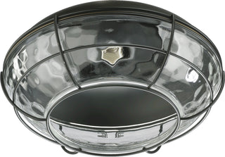 Buy old-world-with-clear-hammered-glass-and-clear-shade Hudson Outdoor (Wet) Light Kit by Quorum