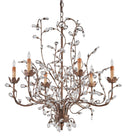 Crystal Bud Collection Chandelier by Currey and Company