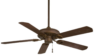 Buy oil-rubbed-bronze-finish-with-dark-maple-blades Sundowner Outdoor (Wet) Ceiling Fan by Minka Aire