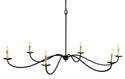 Saxon Collection Chandelier by Currey and Company