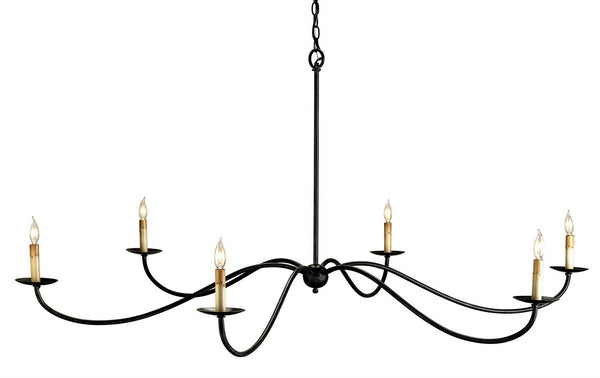 Saxon Collection Chandelier by Currey and Company
