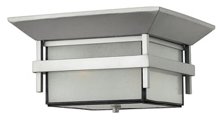 Buy titanium Harbor Outdoor (Damp) Flush Mount Ceiling Light by Hinkley