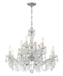 Maria Theresa Outdoor (Damp) Chandelier by Crystorama