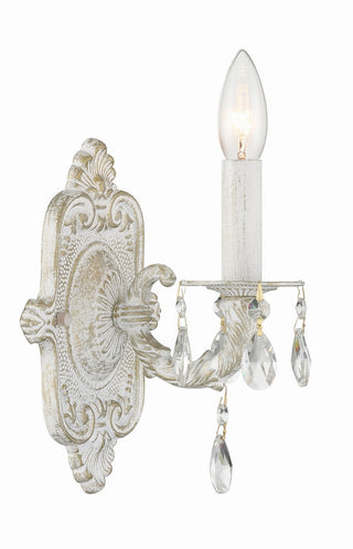 Buy antique-white-and-clear-shade Paris Market Sconce by Crystorama