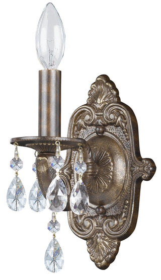 Buy venetian-bronze-and-clear-shade Paris Market Sconce by Crystorama