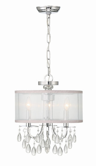 Buy polished-chrome Hampton Outdoor (Damp) Chandelier by Crystorama