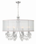 Hampton Outdoor (Damp) Chandelier by Crystorama