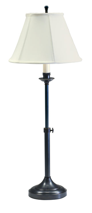 Buy oil-rubbed-bronze-with-off-white-linen-softback-glass-and-natural-cream-shade Club Lamp by House of Troy