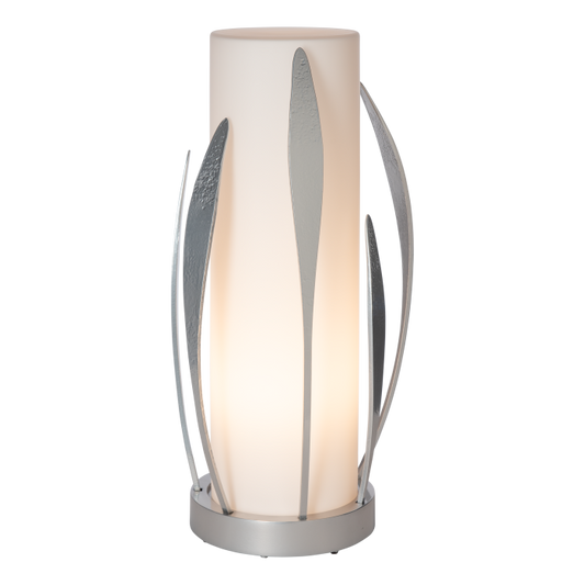 Dahlia Lamp by Hubbardton Forge - 1 Light (7.00"L x 8.90"W x 18.10"H), Bronze with Opal Glass (GG) Glass [Hubbardton Forge-272104-SKT-05-GG0037|MAIN]