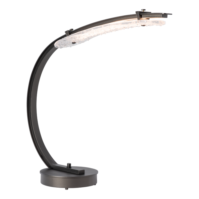 Glissade Lamp by Hubbardton Forge - White with Clear Glass (ZM) Glass [Hubbardton Forge-272123-LED-02-ZM0747|MAIN]