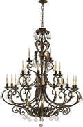 Rio Salado Outdoor (Damp) Chandelier by Quorum