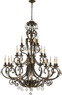 Rio Salado Outdoor (Damp) Chandelier by Quorum