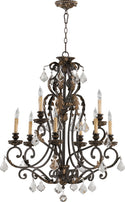 Rio Salado Outdoor (Damp) Chandelier by Quorum