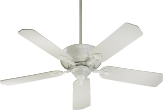 Buy studio-white-finish-with-studio-white-blades Chateaux Ceiling Fan by Quorum