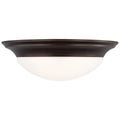 Nash Outdoor (Damp) Flush Mount Ceiling Light by Generation Lighting