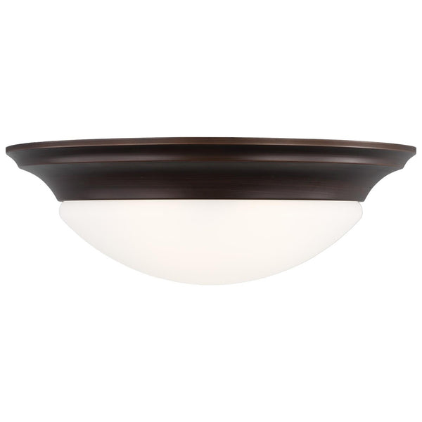 Nash Outdoor (Damp) Flush Mount Ceiling Light by Generation Lighting
