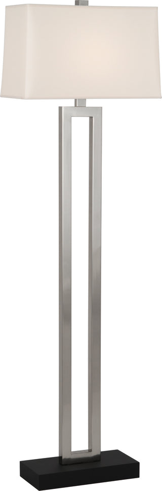 Buy antique-silver Doughnut Floor Lamp by Robert Abbey