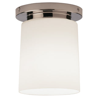 Buy polished-nickel-with-frosted-white-cased-glass-shade-glass-and-frosted-shade Rico Espinet Nina Flush Mount Ceiling Light by Robert Abbey