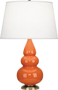 Small Triple Gourd Table Lamp by Robert Abbey