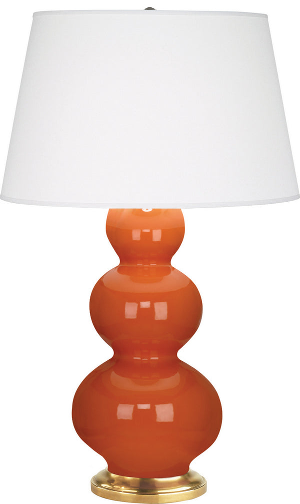 Triple Gourd Table Lamp by Robert Abbey
