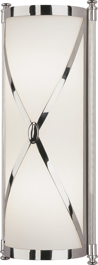 Buy polished-nickel Chase Sconce by Robert Abbey