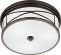 Chase Flush Mount Light by Robert Abbey