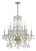 Traditional Crystal Outdoor (Damp) Chandelier by Crystorama