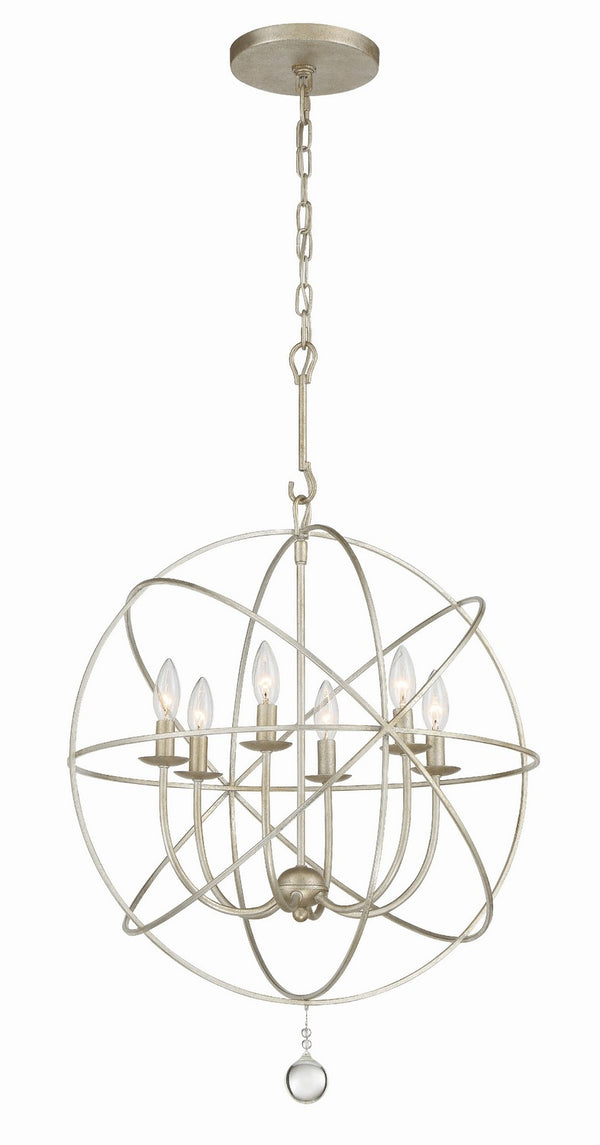 Solaris Outdoor (Damp) Chandelier by Crystorama