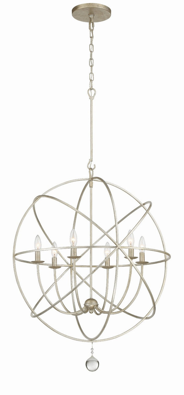 Solaris Outdoor (Damp) Chandelier by Crystorama