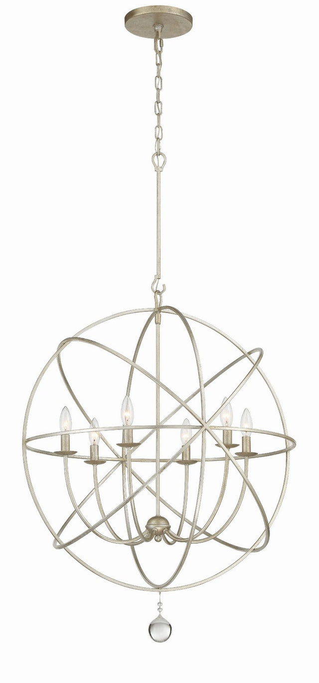 Solaris Outdoor (Damp) Chandelier by Crystorama