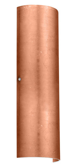 Buy satin-nickel-with-copper-foil-21-75-x-7-x-3-5-glass-and-metal-shade Torre Sconce by Besa