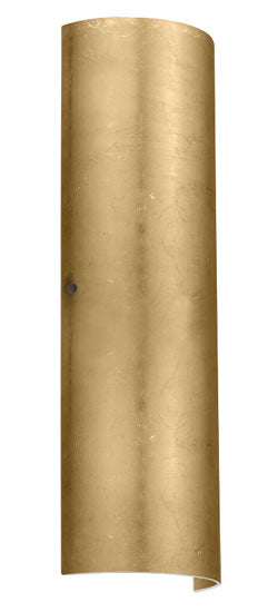 Buy bronze-with-gold-foil-21-75-x-7-x-3-5-glass-and-metal-shade Torre Sconce by Besa