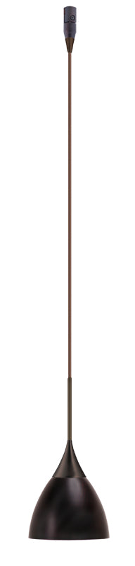 Buy bronze-with-metal-bronze-glass-and-metal-shade Divi Pendant by Besa