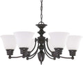 Empire Chandelier by Nuvo Lighting
