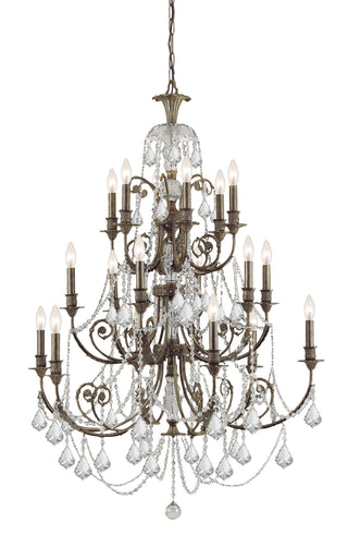 Buy english-bronze Regis Outdoor (Damp) Chandelier by Crystorama