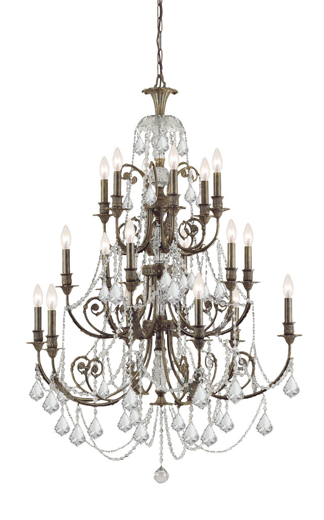 Regis Outdoor (Damp) Chandelier by Crystorama