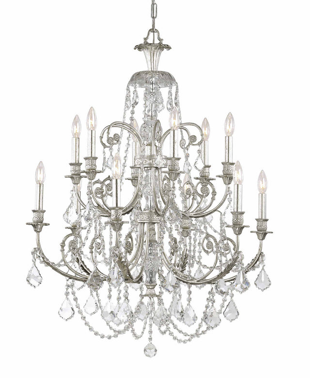 Regis Outdoor (Damp) Chandelier by Crystorama
