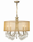 Hampton Outdoor (Damp) Chandelier by Crystorama