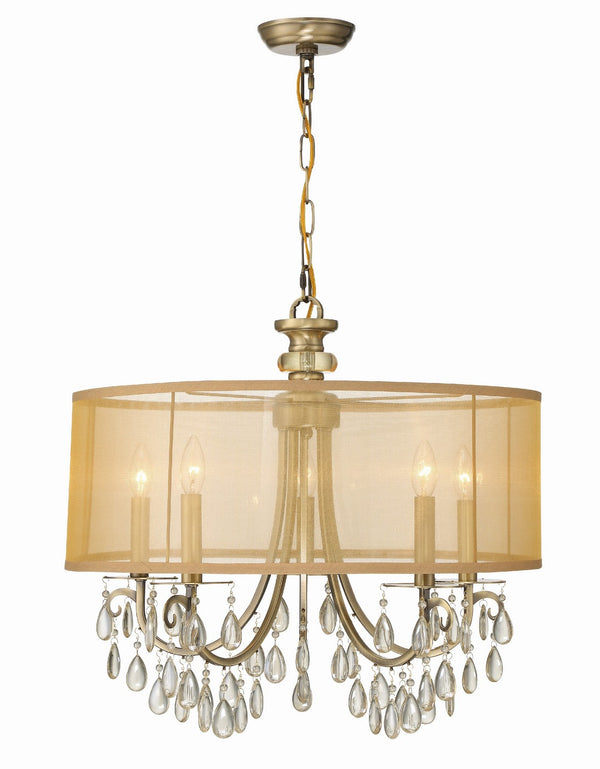 Hampton Outdoor (Damp) Chandelier by Crystorama