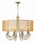 Hampton Outdoor (Damp) Chandelier by Crystorama