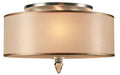 Luxo Flush Mount Ceiling Light by Crystorama