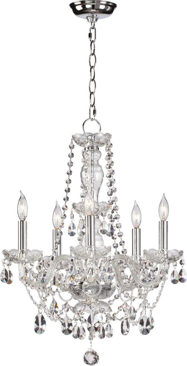 Bohemian Katerina Outdoor (Damp) Chandelier by Quorum