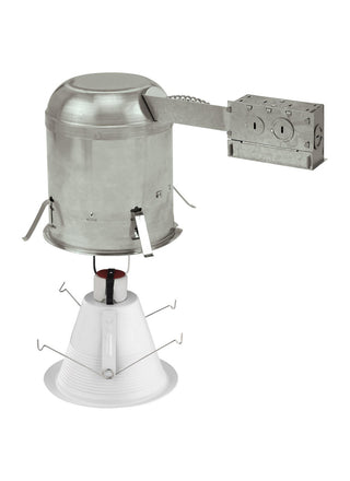 Outdoor (Damp) Steel 6" Remodel IC Airtight Housing Accessory by Generation Lighting