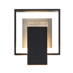 Shadow Box Small Dark Sky Friendly Outdoor Sconce by Hubbardton Forge - Coastal Black, White [Hubbardton Forge-302661-SKT-80-02-ZM0850|MAIN]