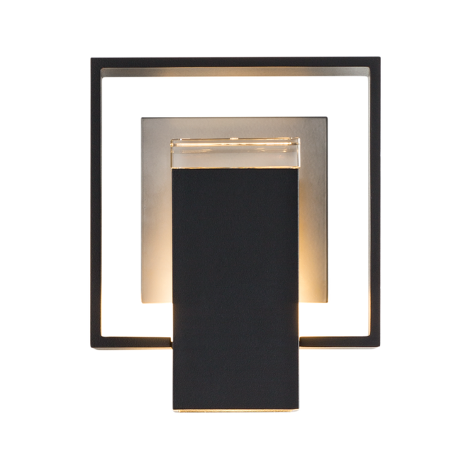 Shadow Box Small Dark Sky Friendly Outdoor Sconce by Hubbardton Forge - Coastal Black, White [Hubbardton Forge-302661-SKT-80-02-ZM0850|MAIN]