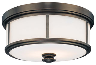 Buy harbour-point-bronze Harbour Point Outdoor (Damp) Flush Mount Ceiling Light by Minka-Lavery
