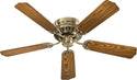 5-Blades Custom Hugger Ceiling Fan by Quorum