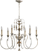 Salento Outdoor (Damp) Chandelier by Quorum